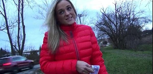  Eurobabe Shanie Ryan picked up on the street railed for cash